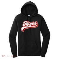 Fly Girl 80s 90s Old School Hip Hop Women's Hoodie thumb 0
