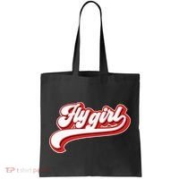 Fly Girl 80s 90s Old School Hip Hop Tote Bag thumb 0