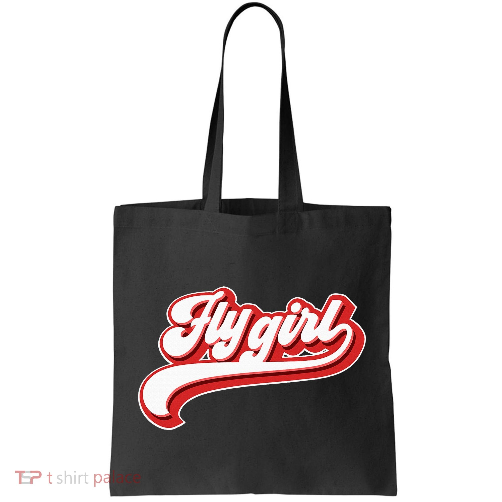 Fly Girl 80s 90s Old School Hip Hop Tote Bag