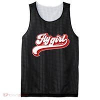 Fly Girl 80s 90s Old School Hip Hop Mesh Reversible Basketball Jersey Tank thumb 0