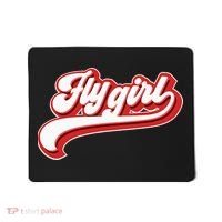 Fly Girl 80s 90s Old School Hip Hop Mousepad thumb 0