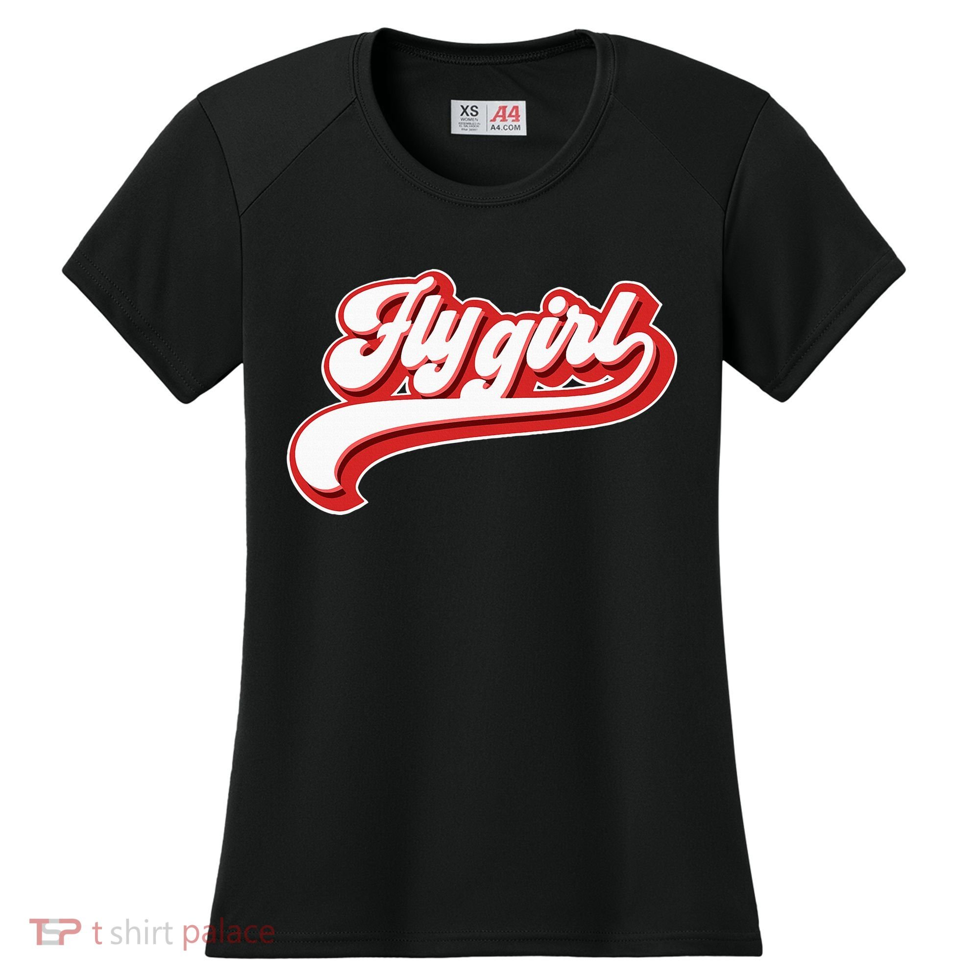 Fly Girl 80s 90s Old School Hip Hop Women's Cooling Performance Crew T-Shirt