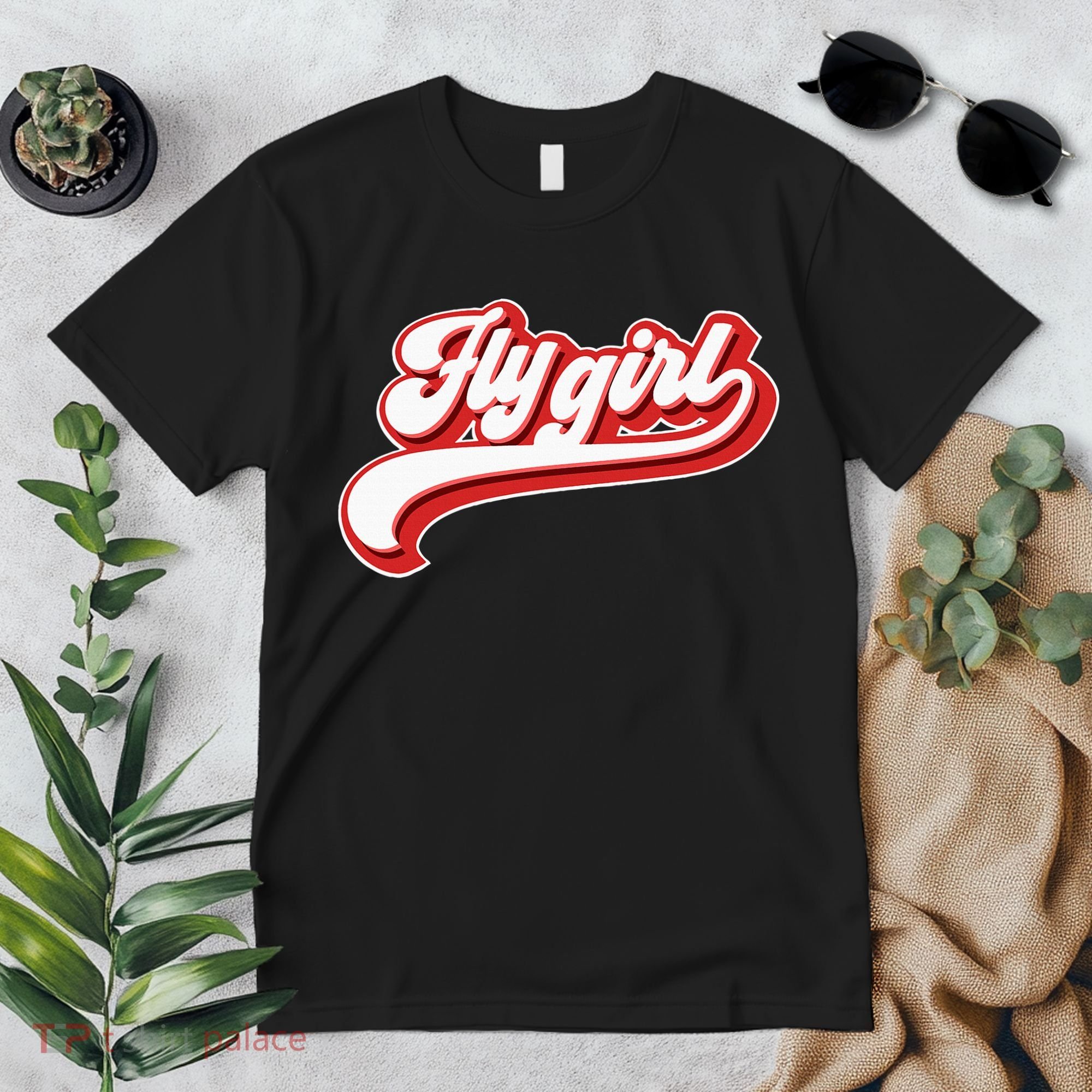 Fly Girl 80s 90s Old School Hip Hop Premium T-Shirt