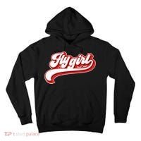 Fly Girl 80s 90s Old School Hip Hop Tall Hoodie thumb 0