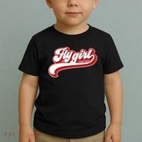 Fly Girl 80s 90s Old School Hip Hop Toddler T-Shirt thumb 2