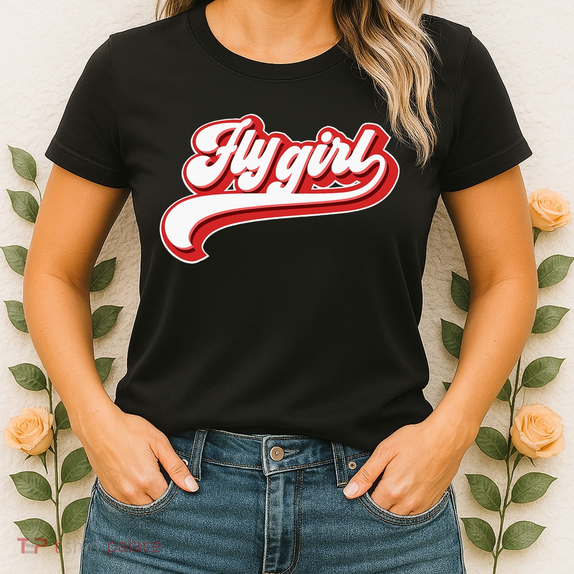 Fly Girl 80s 90s Old School Hip Hop Women's T-Shirt