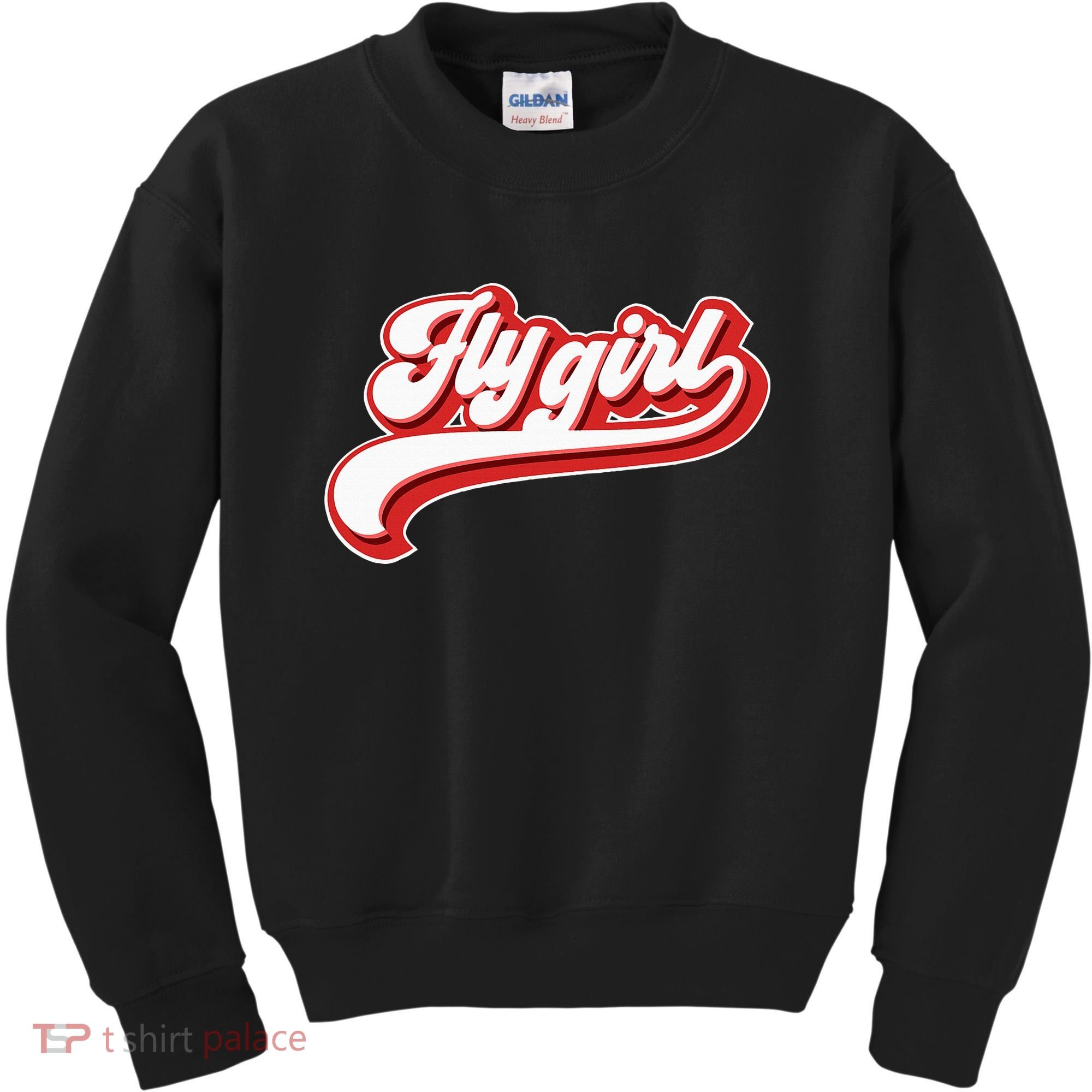 Fly Girl 80s 90s Old School Hip Hop Kids Sweatshirt