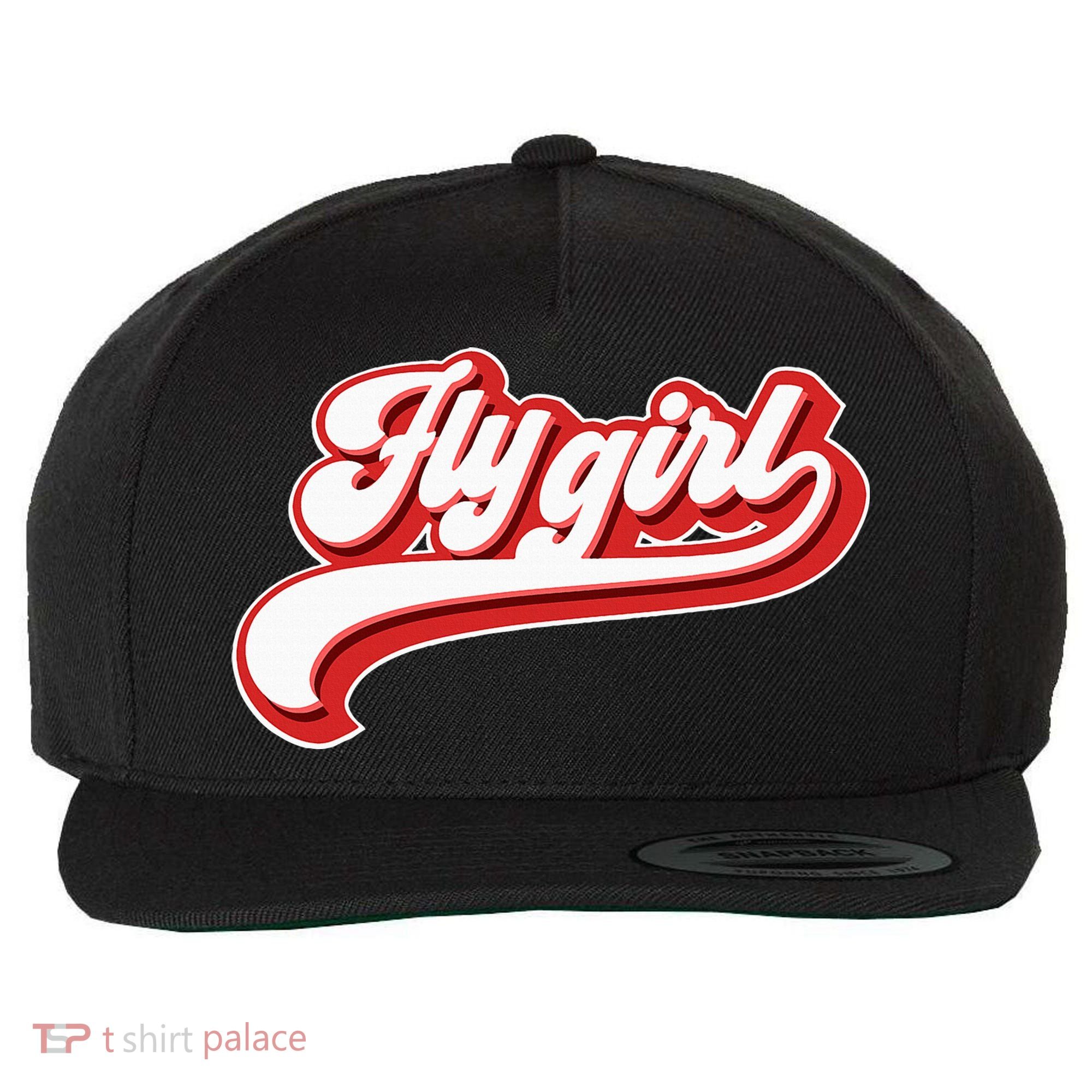 Fly Girl 80s 90s Old School Hip Hop Wool Snapback Cap