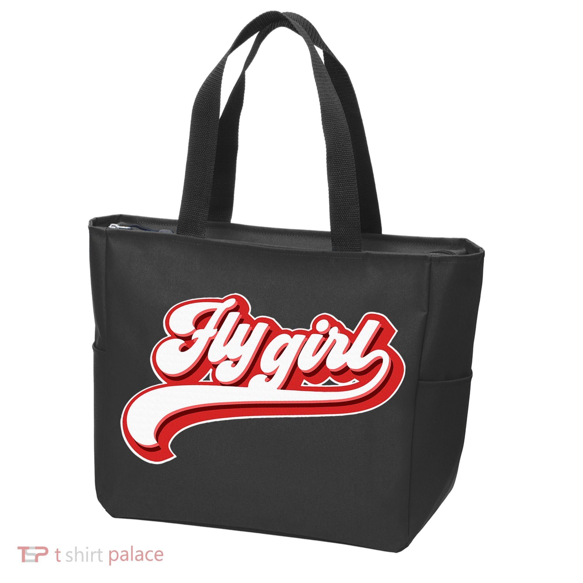 Fly Girl 80s 90s Old School Hip Hop Tote Bag