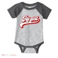 Fly Girl 80s 90s Old School Hip Hop Infant Baby Jersey Bodysuit thumb 0