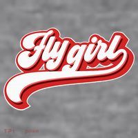 Fly Girl 80s 90s Old School Hip Hop Women's Racerback Cropped Tank thumb 2
