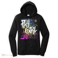 Fly Girl 80s 90s Rap BGirl Old School Hip Hop Graffiti Women's Hoodie thumb 0
