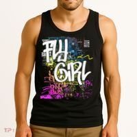 Fly Girl 80s 90s Rap BGirl Old School Hip Hop Graffiti Tank Top thumb 3