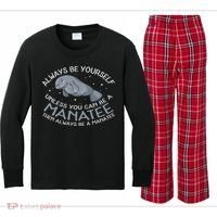Funny Gift Always Be A Kids Long Sleeve Plaid Pajama Set thumb 0