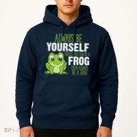 Frog Gifts Always Be Yourself Unless You Can Be A Frog Hoodie thumb 2