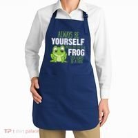 Frog Gifts Always Be Yourself Unless You Can Be A Frog Apron thumb 2