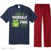 Frog Gifts Always Be Yourself Unless You Can Be A Frog Pajama Set thumb 0