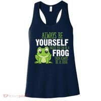 Frog Gifts Always Be Yourself Unless You Can Be A Frog Women's Tank Top thumb 0