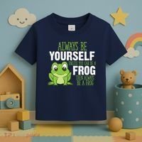 Frog Gifts Always Be Yourself Unless You Can Be A Frog Toddler T-Shirt thumb 3