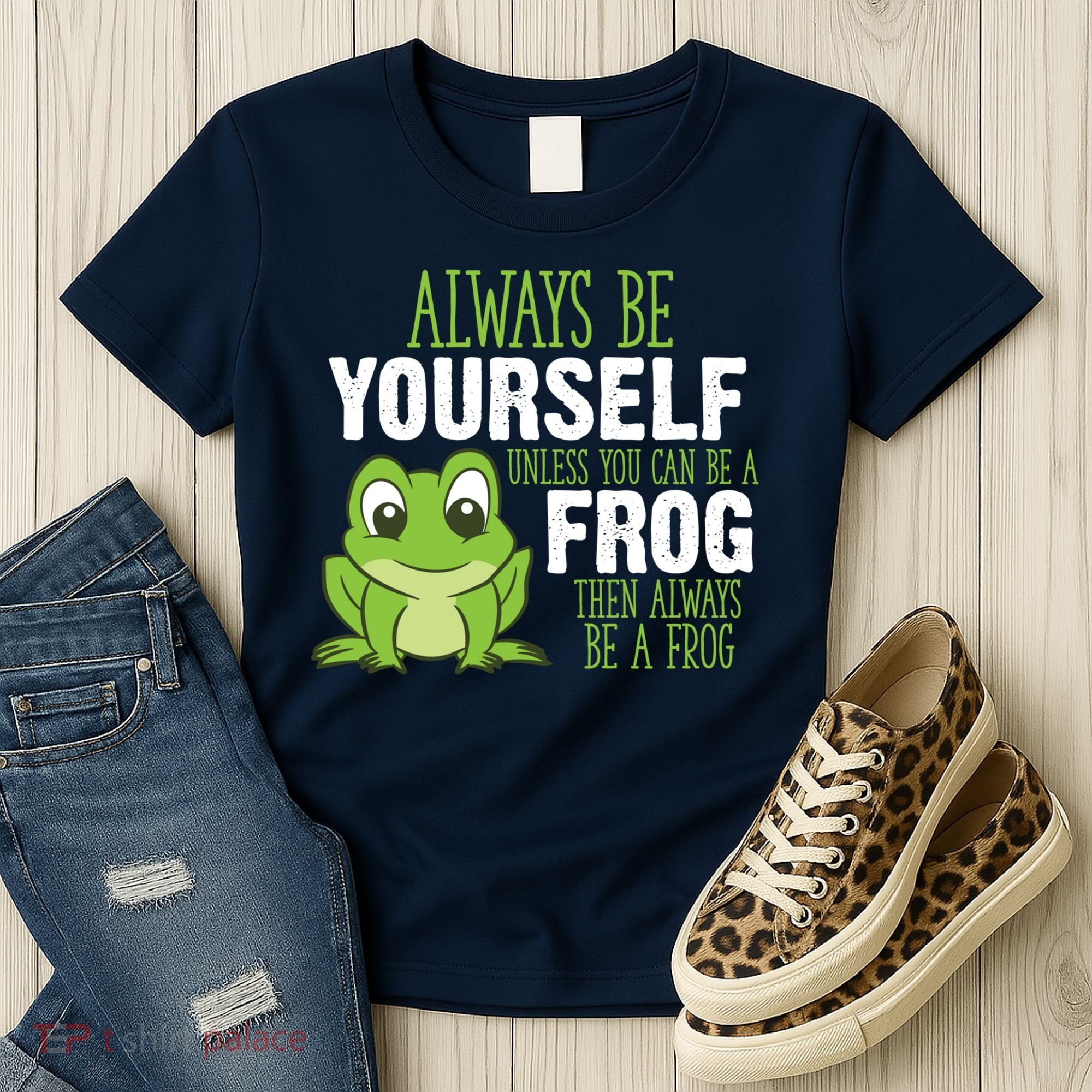 Frog Gifts Always Be Yourself Unless You Can Be A Frog Women's T-Shirt