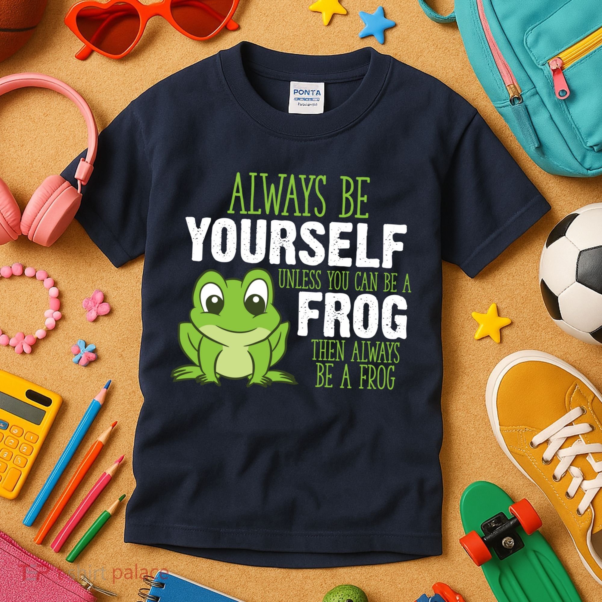 Frog Gifts Always Be Yourself Unless You Can Be A Frog Kids T-Shirt