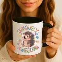 Funny Gift Autism Awareness Month Hedgehog Acceptance Neurodiversity  Coffee Mug thumb 3