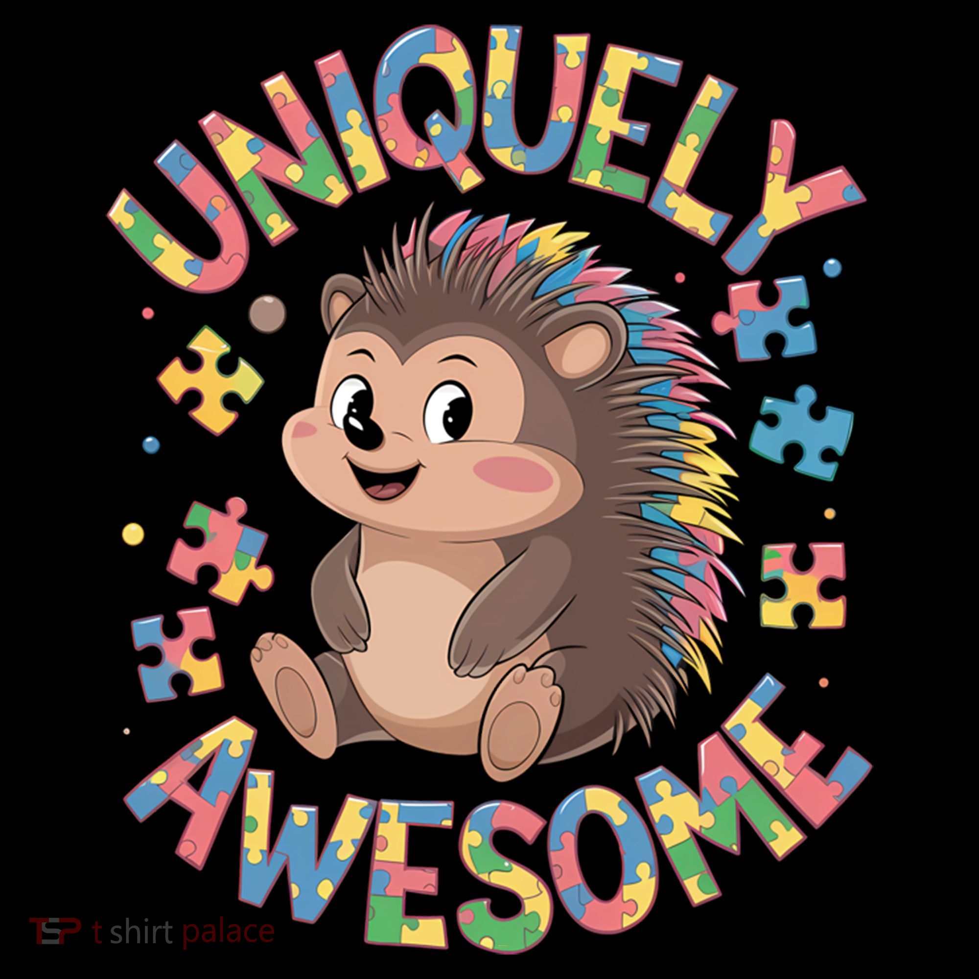 Funny Gift Autism Awareness Month Hedgehog Acceptance Neurodiversity  Coffee Mug
