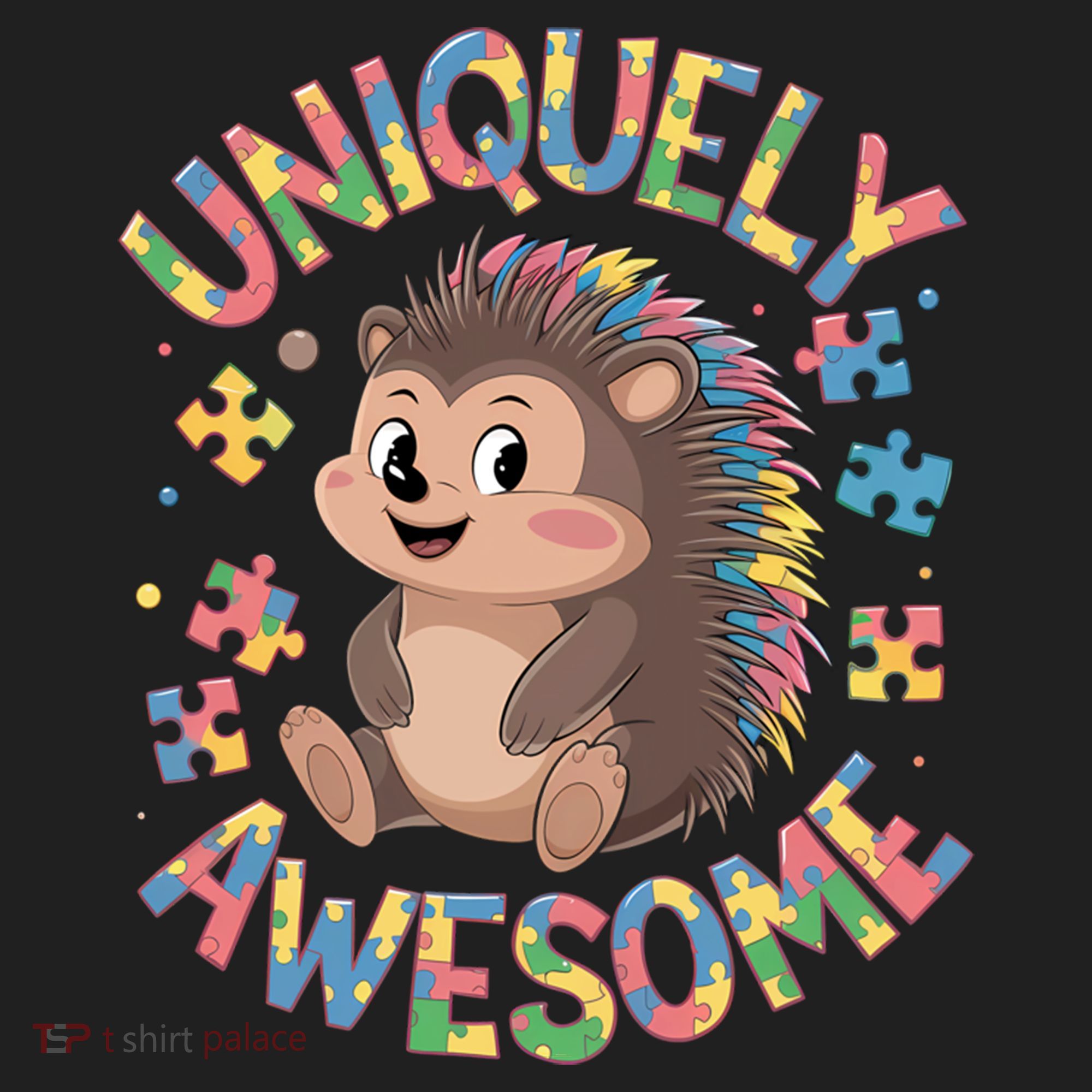 Funny Gift Autism Awareness Month Hedgehog Acceptance Neurodiversity  Hat