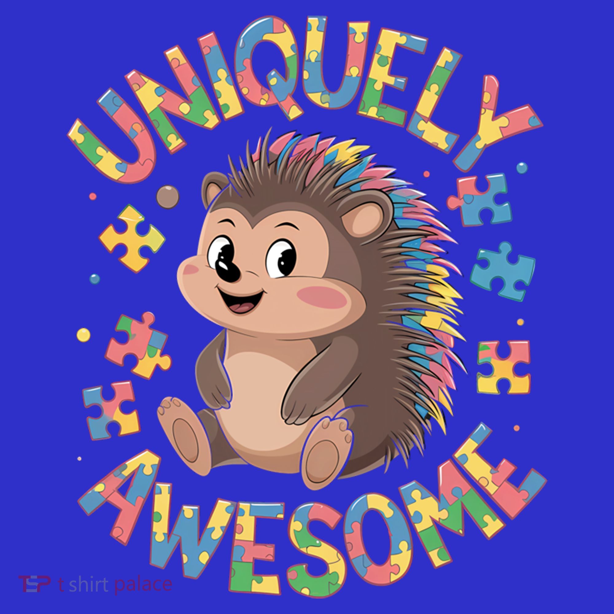 Funny Gift Autism Awareness Month Hedgehog Acceptance Neurodiversity  Women's Tank Top