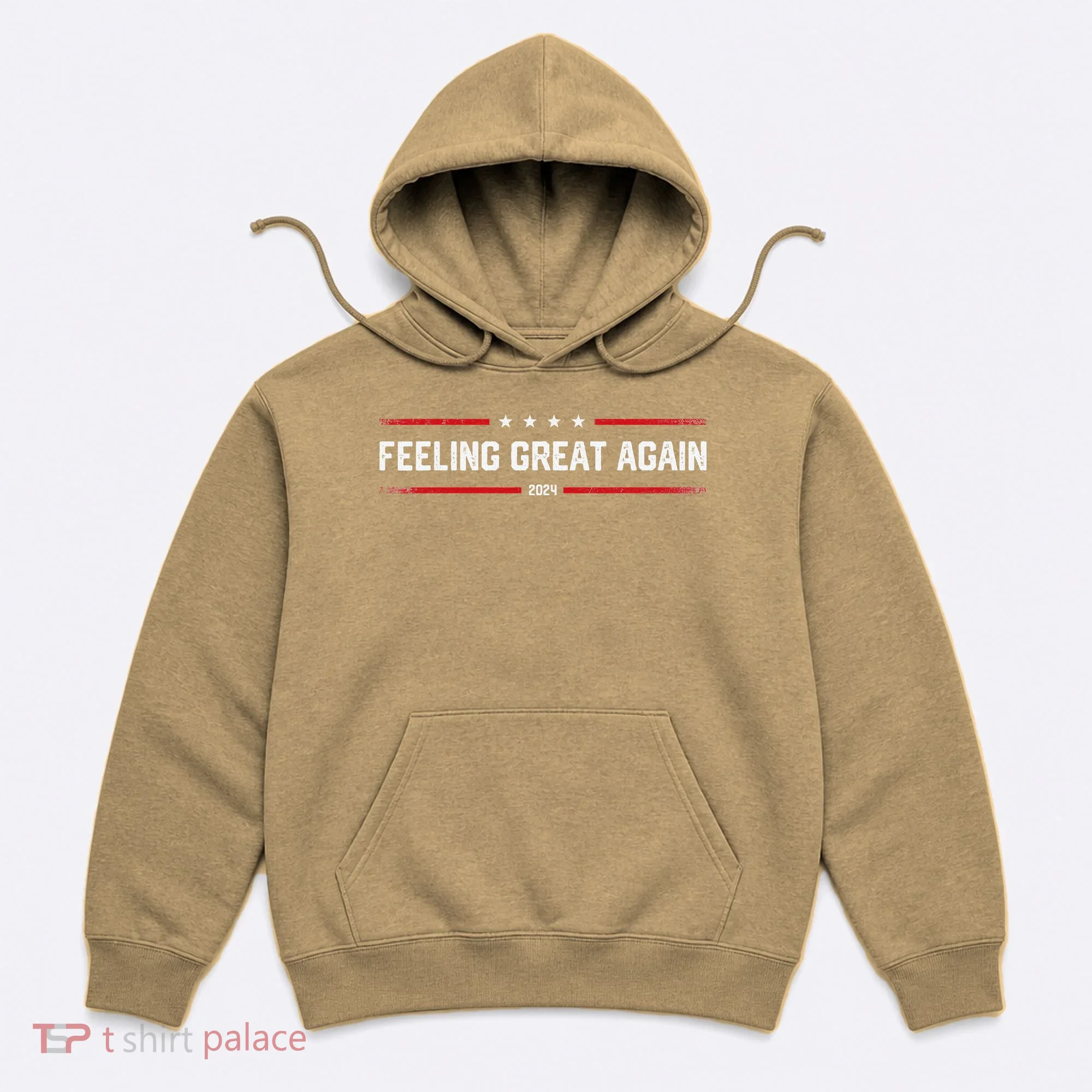 Feeling Great Again Trump Supporter Vintage Hoodie
