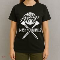Funny Golf Always Wash Your Balls Retro Golfing Gift T-Shirt thumb 4
