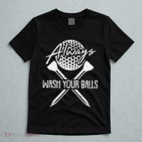 Funny Golf Always Wash Your Balls Retro Golfing Gift T-Shirt thumb 5