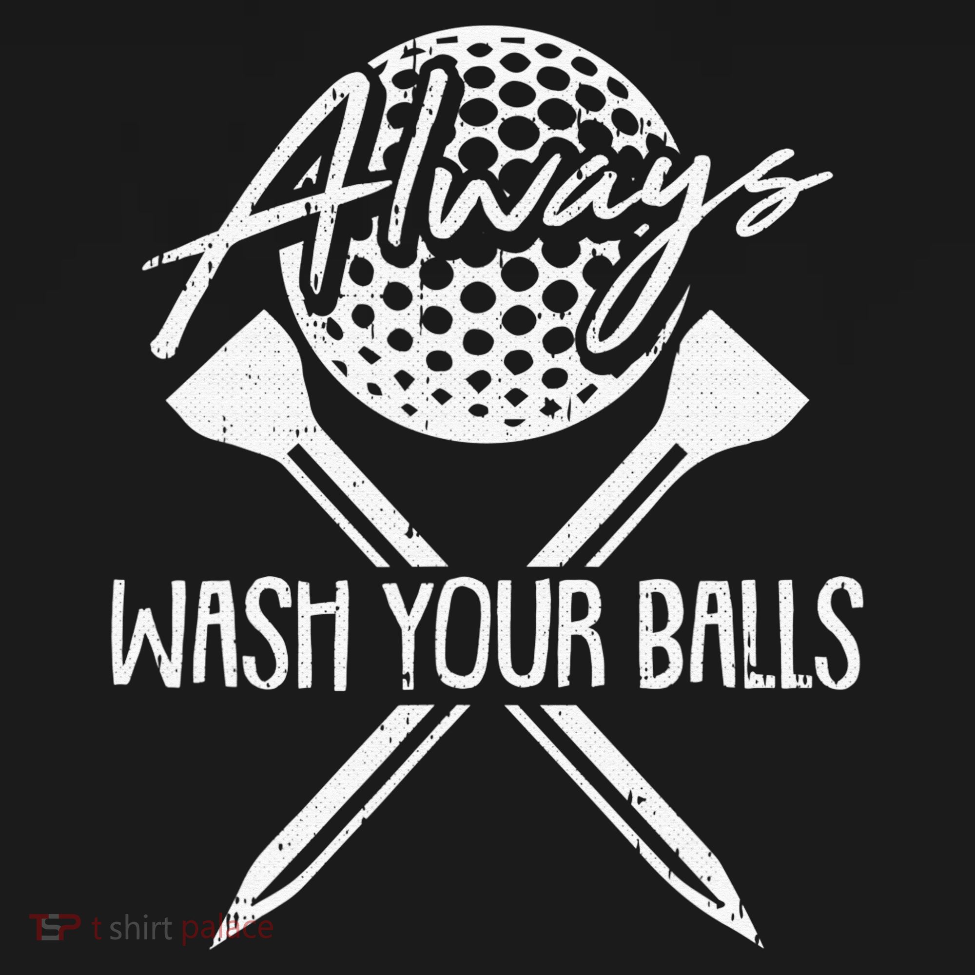 Funny Golf Always Wash Your Balls Retro Golfing Gift Women's Hoodie