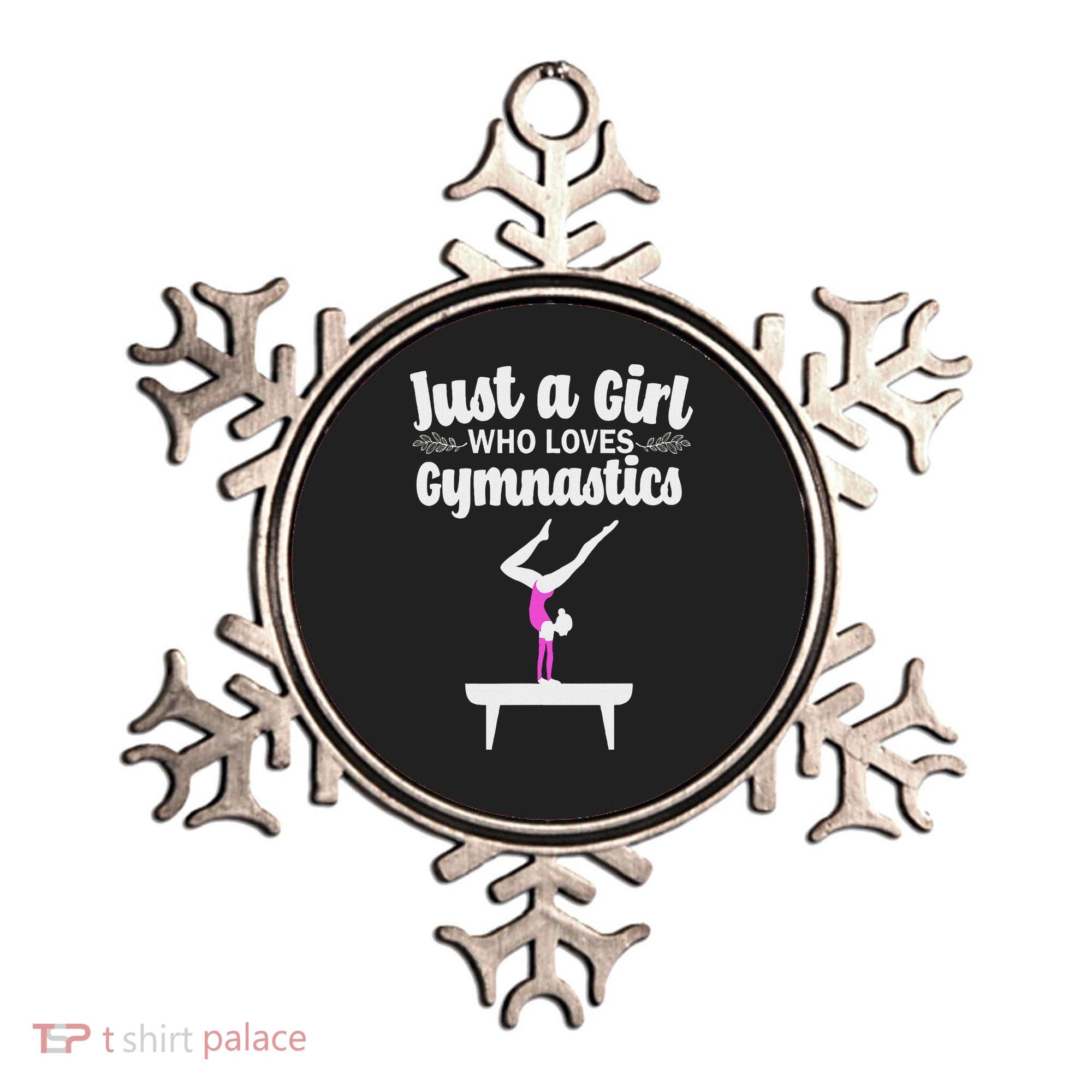 Funny Gymnastics Art For Women N Acrobat Gymnasts Ornament