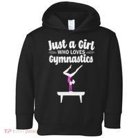 Funny Gymnastics Art For Women N Acrobat Gymnasts Toddler Hoodie thumb 0