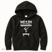 Funny Gymnastics Art For Women N Acrobat Gymnasts Kids Hoodie thumb 0