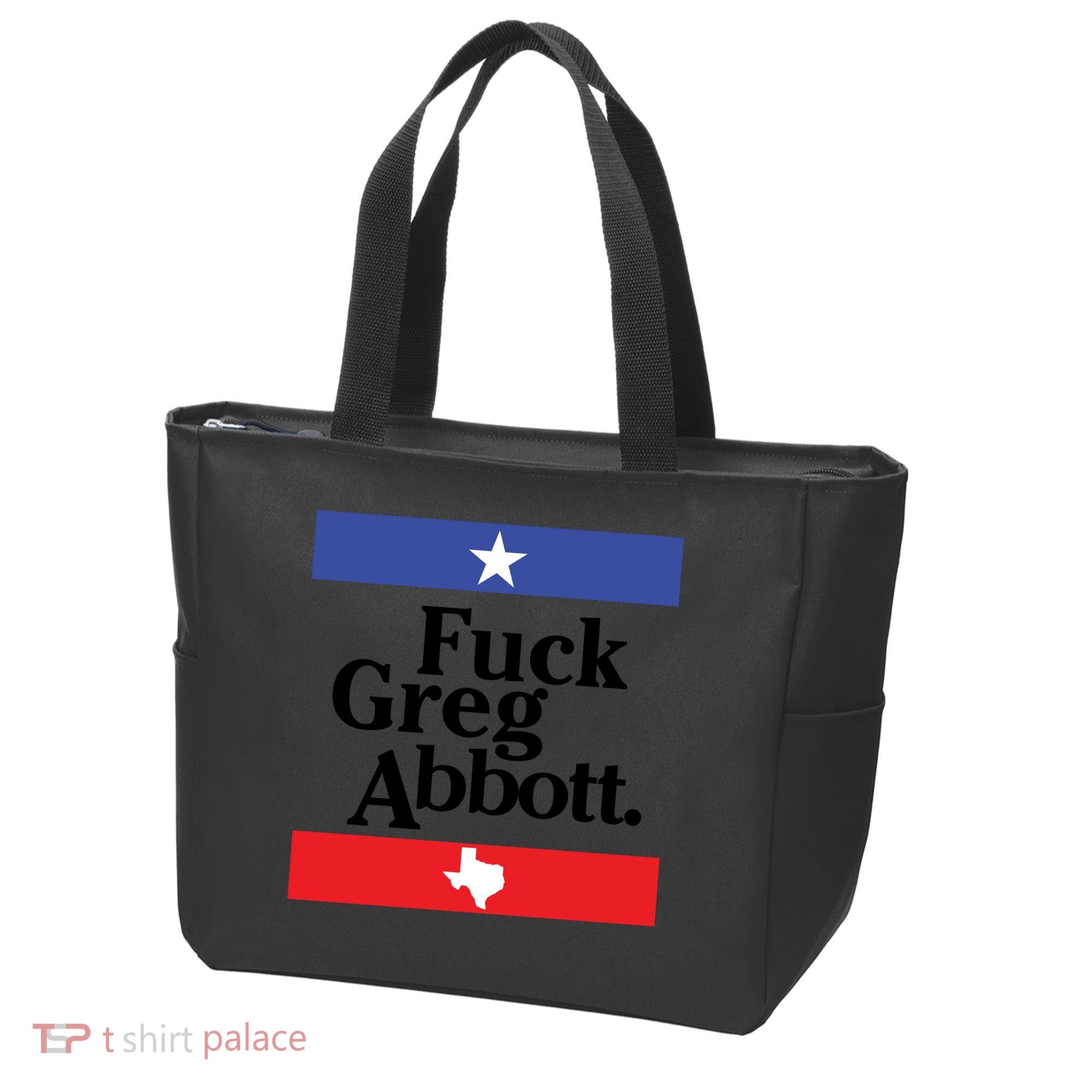 Anti Texas GOP Shirt Fuck Greg Abbott Tote Bag