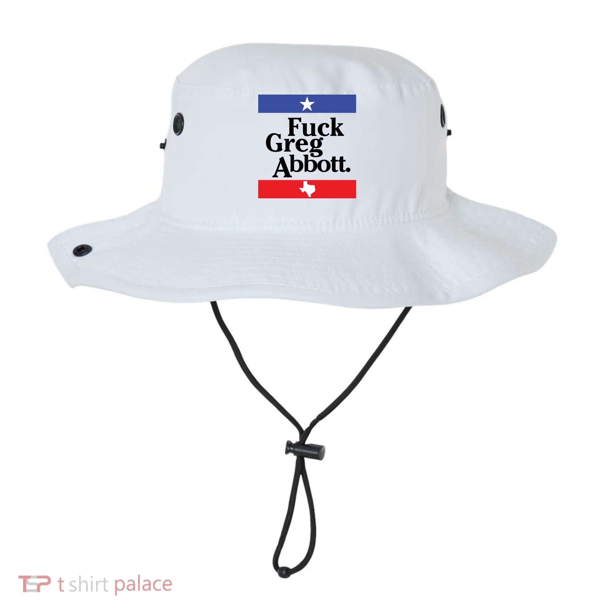 Anti Texas GOP Shirt Fuck Greg Abbott Bucket Hat