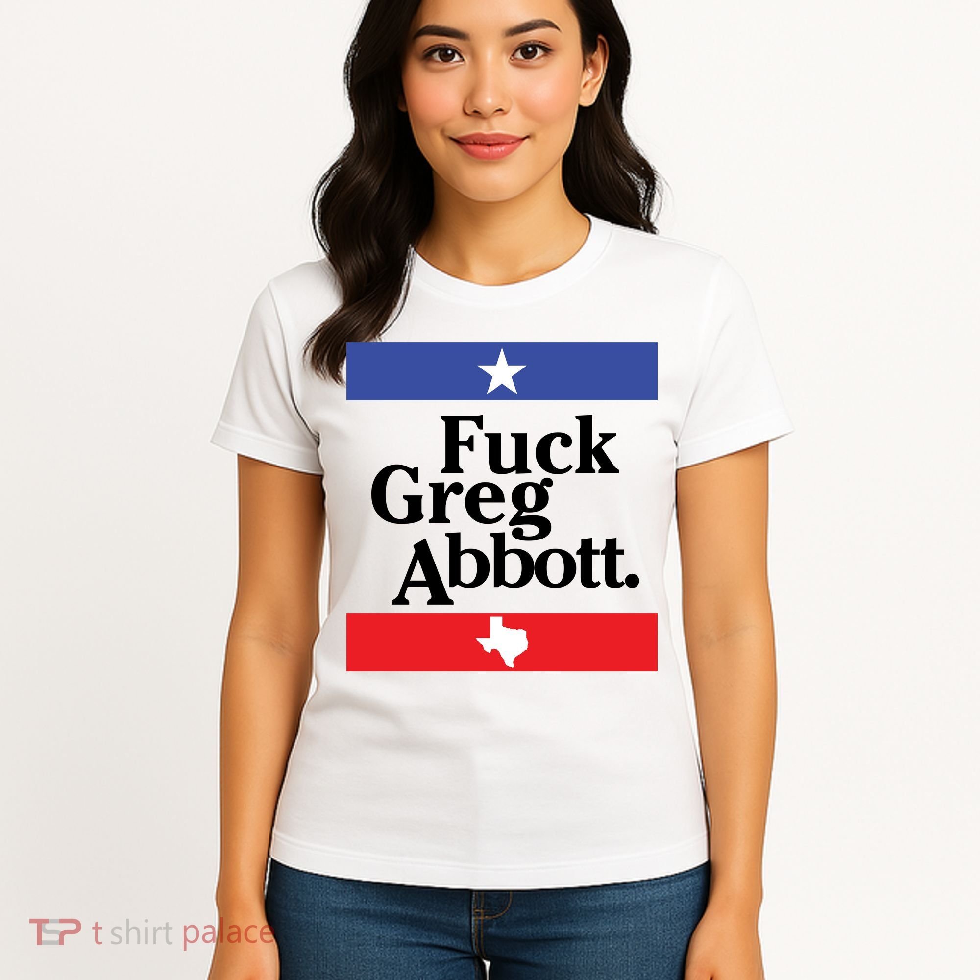 Anti Texas GOP Shirt Fuck Greg Abbott Women's T-Shirt