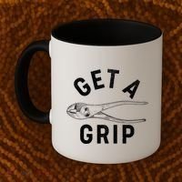 Funny Get A Grip Coffee Mug thumb 2