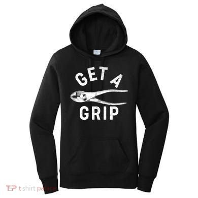 Funny Get A Grip Women's Hoodie