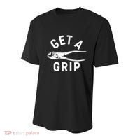 Funny Get A Grip Youth Performance Sprint T-Shirt thumb 0