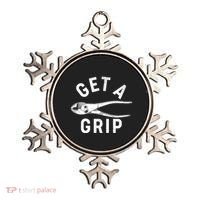 Funny Get A Grip Ornament thumb 0