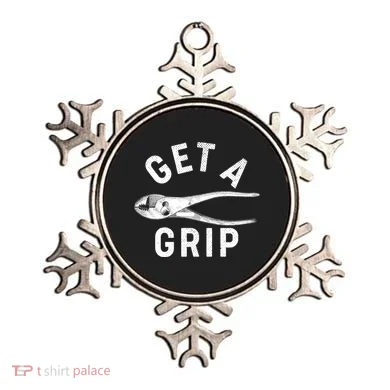 Funny Get A Grip Ornament