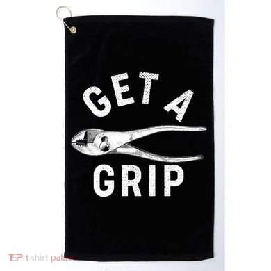 Funny Get A Grip Golf Towel