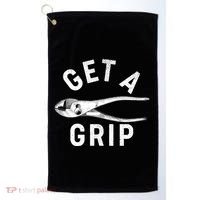 Funny Get A Grip Golf Towel thumb 0
