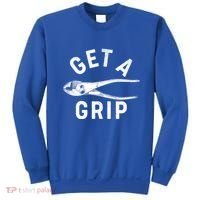 Funny Get A Grip Sweatshirt thumb 0