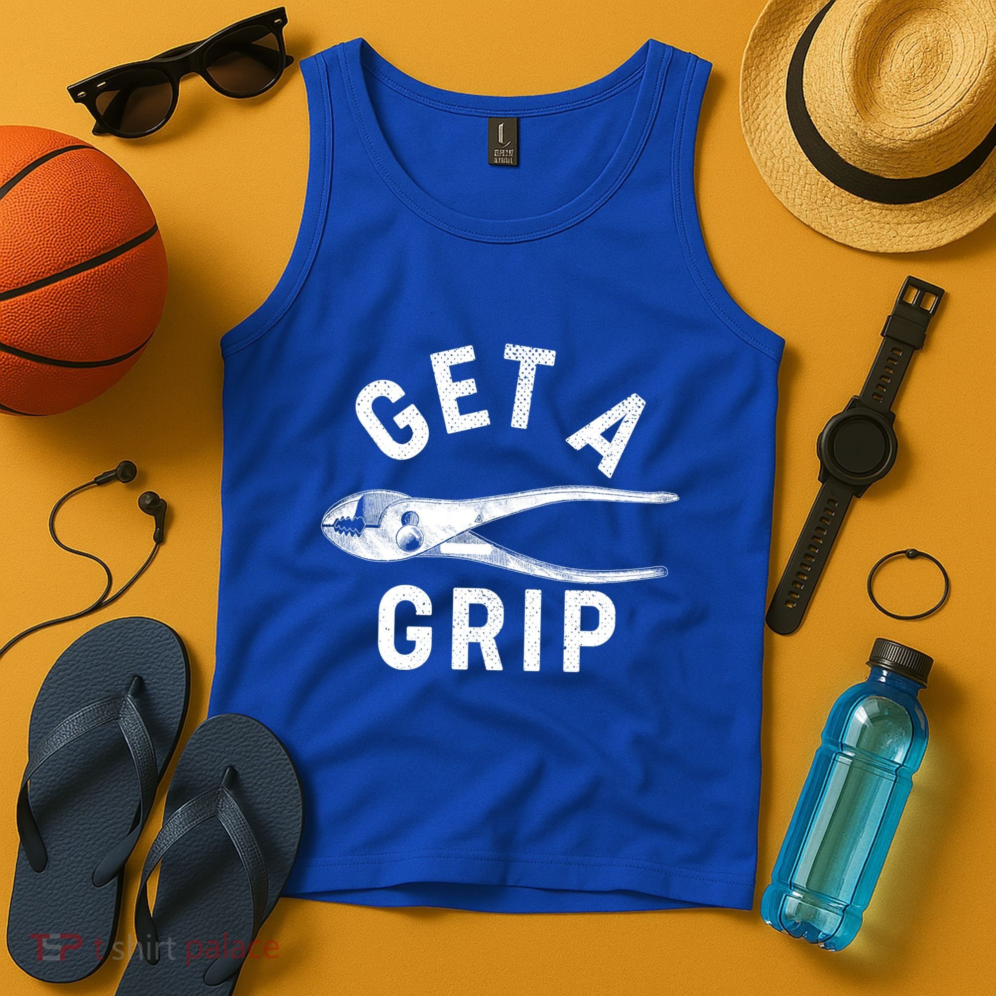 Funny Get A Grip Tank Top