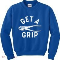 Funny Get A Grip Kids Sweatshirt thumb 0