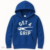 Funny Get A Grip Kids Hoodie thumb 0